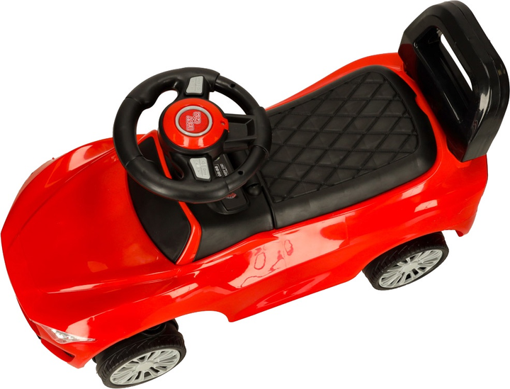 Jeździk pchacz Ricokids Samochód z dźwiękiem i światłami Czerwony (5903039752535) - obraz 3