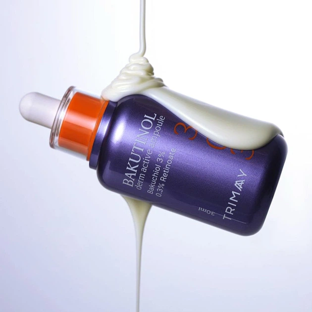 Сироватка для обличчя Trimay Bakutinol Derm Active проти зморшок 30 мл (8809822541287) - зображення 4