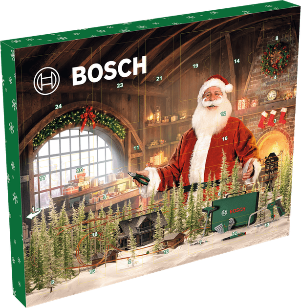 Набір інструментів Bosch Адвент-календар 2025 41 шт. (1600A039HD) - зображення 6