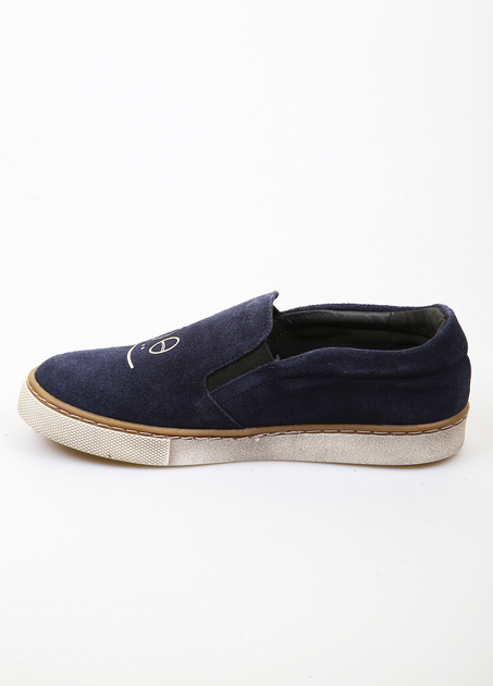 Слипоны BRONI 35 Темно-синий (BRN-1137-Navy-blue) - Фото 3 Слипоны BRONI 35 Темно-синий (BRN-1137-Navy-blue) - изображение 3