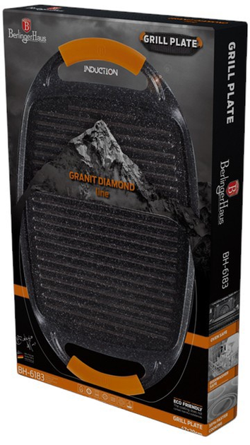 Taca grillowa Berlinger Haus 47 x 29 cm Granit diamond line (BH/6183) - obraz 2