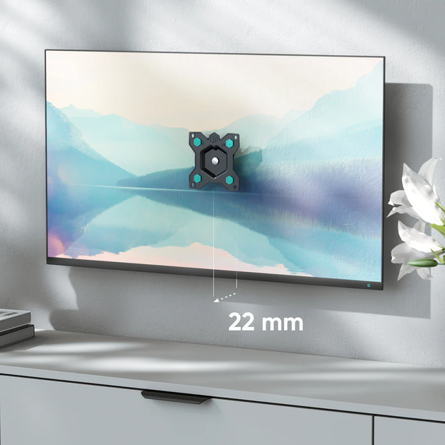 Кронштейн для телевізора ONKRON TV Wall Mount R1 для екранів 10"-35" (4262392440185) - зображення 4