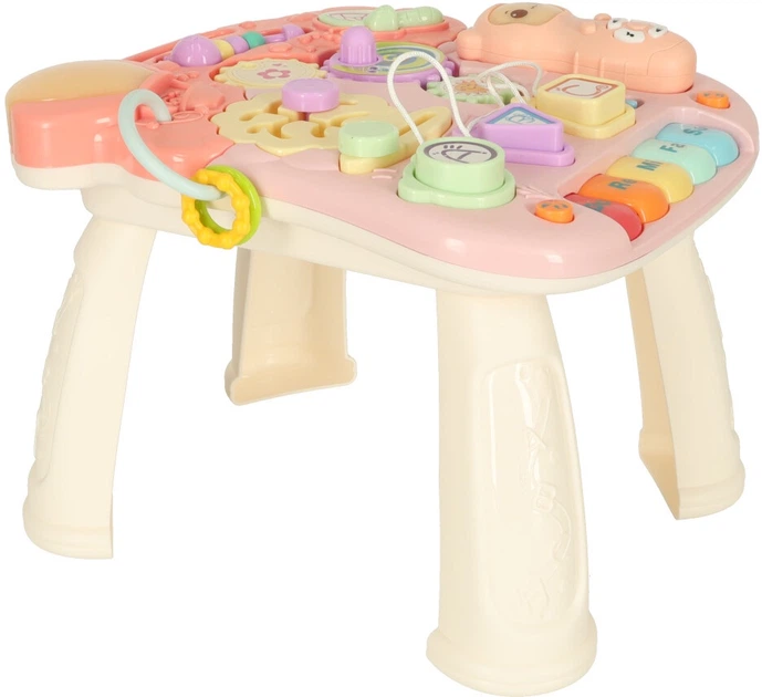 Pchacz chodzik interaktywny Ricokids Stolik edukacyjny 3w1 (5903039739673) - obraz 6