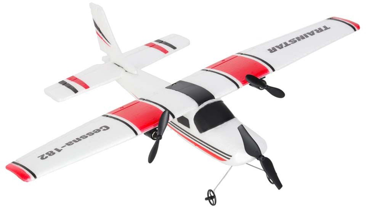Samolot zdalnie sterowany KIK Cessna-182 Biały (5903039769137) - obraz 3
