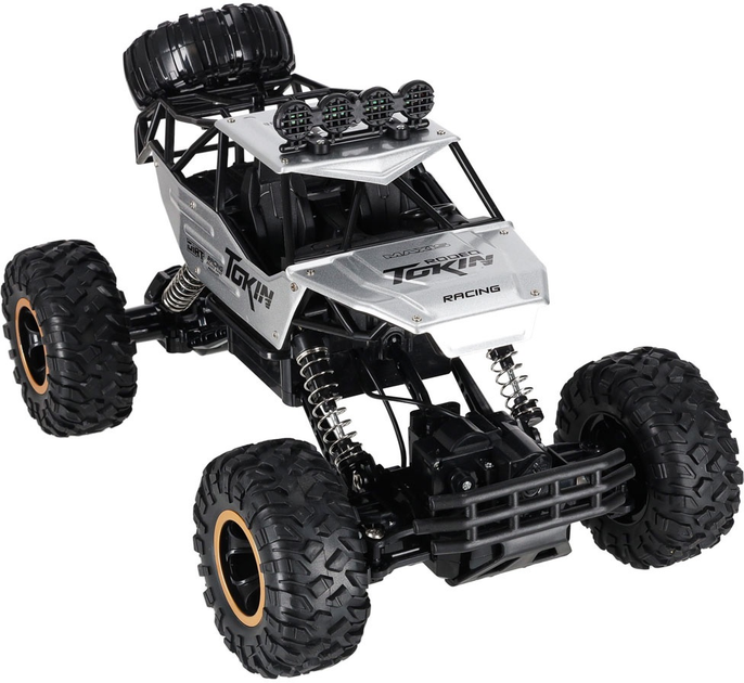 Автомобіль радіокерований KIK Rock Crawler Срібний (5903039719064) - зображення 1
