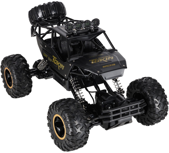 Автомобіль радіокерований KIK Rock Crawler Чорний (5903039719071) - зображення 5