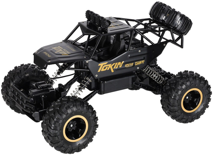 Автомобіль радіокерований KIK Rock Crawler Чорний (5903039719071) - зображення 6