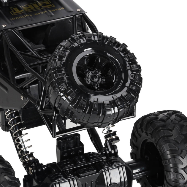Автомобіль радіокерований KIK Rock Crawler Чорний (5903039719071) - зображення 11