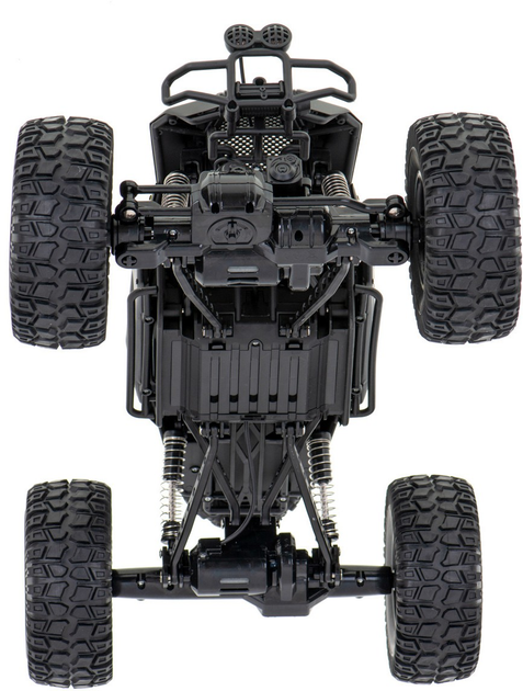 Автомобіль радіокерований KIK Rock Crawler металевий Чорний (5903039719514) - зображення 9