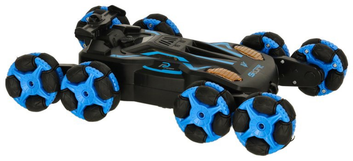 Автомобіль радіокерований KIK Stunt Racer з музикою і підсвіткою Синій (5903039751255) - зображення 2