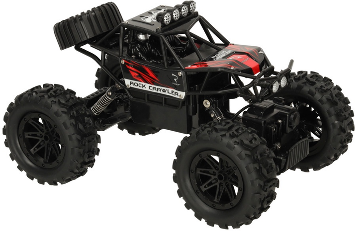 Автомобіль радіокерований KIK Rock Crawler Чорний (5903039752320) - зображення 2