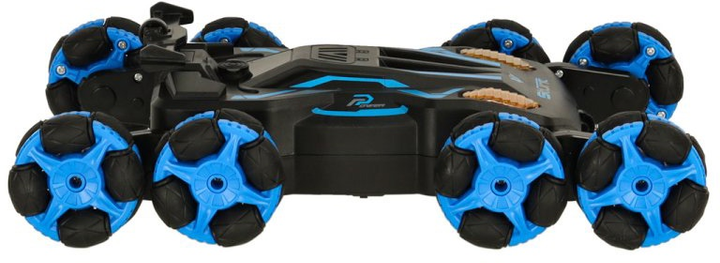 Автомобіль радіокерований KIK Stunt Racer з музикою і підсвіткою Синій (5903039751255) - зображення 3