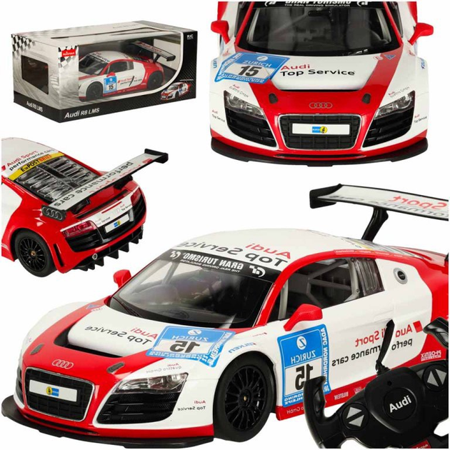 Автомобіль радіокерований Rastar 47510 Audi R8 LMS Performance (5903039753778) - зображення 2
