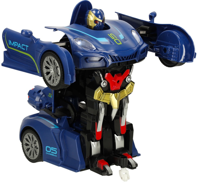 Автомобіль радіокерований Revolt Transforming Robot Racer Синій (5903039767836) - зображення 6