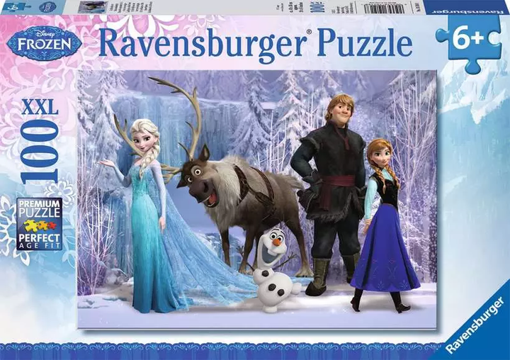 Пазл Ravensburger Крижане серце 100 елементів 10516 (4005556105168) - зображення 1