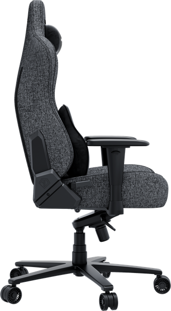 Fotel gamingowy Anda Seat Novis Plus XL Dark Gray Fabric (AD23YC-XL-01-GB-F-G04) - obraz 3