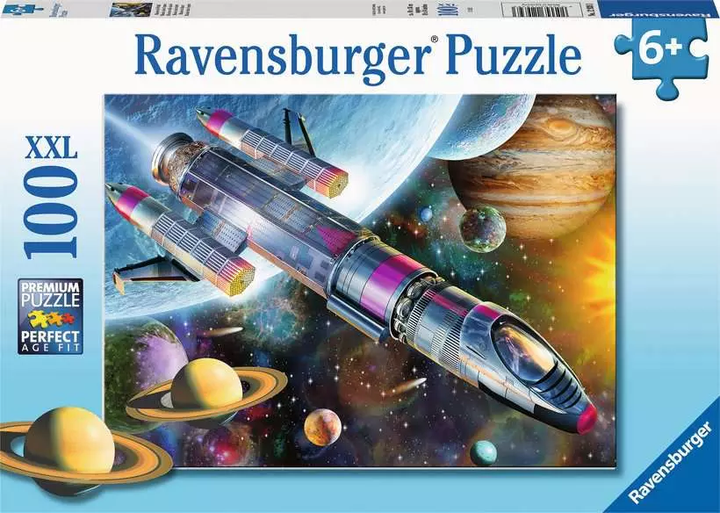 Пазл Ravensburger Місія в космосі 100 елементів 12939 (4005556129393) - зображення 1