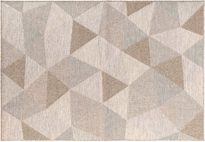 Tkana mata Douceur d'interieur Odilon 160 x 230 cm Beżowa (3574387415063) - obraz 1