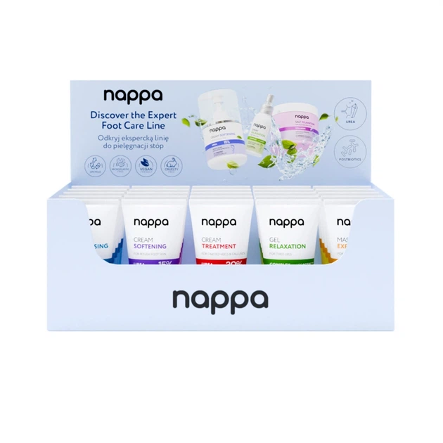 Крем для ніг Silcare Nappa з сечовиною 25 x 150 мл (5902560570953) - зображення 1