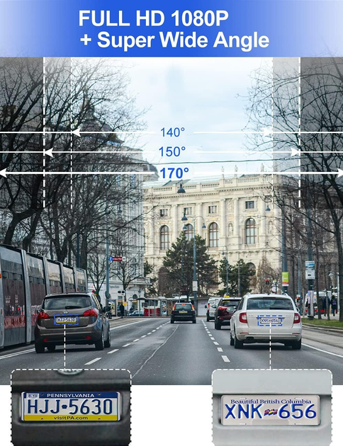 Видеорегистратор CHORTAU B-T26 / Full HD / 170 ° / Wi-Fi / Черный Б/В - изображение 2