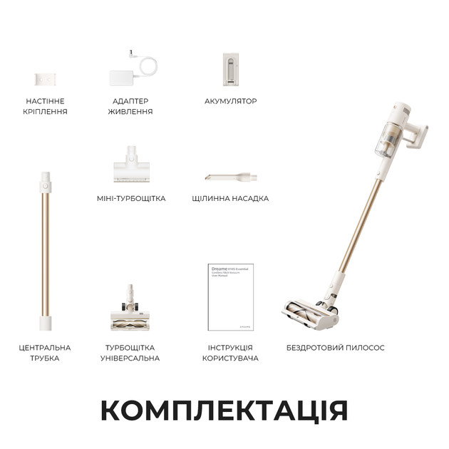 Аккумуляторный пылесос Dreame R10s Essential - изображение 12