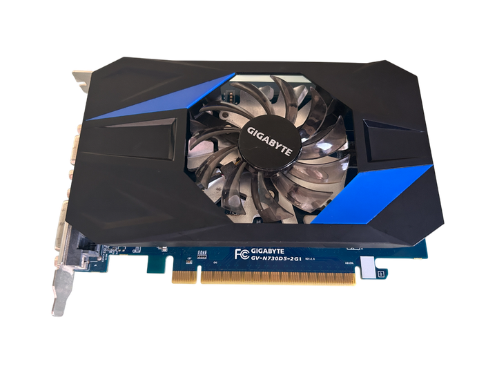 Видеокарта GT 730 2GB Gigabyte GDDR5 (GV-N730D50C-2GI) Б/B - Б/У - Фото 2 Видеокарта GT 730 2GB Gigabyte GDDR5 (GV-N730D50C-2GI) Б/B - Б/У - изображение 2