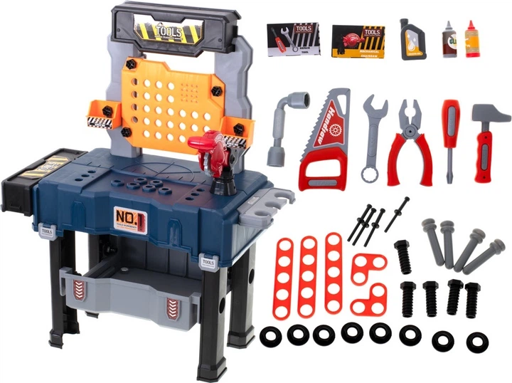 Zestaw majsterkowicza KIK warsztat, narzędzia 65 el KX5278 (5903039731530) - obraz 1