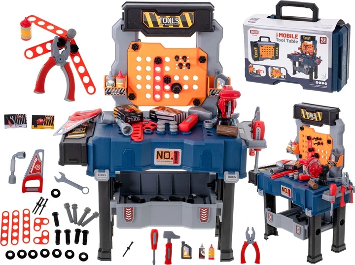 Zestaw majsterkowicza KIK warsztat, narzędzia 65 el KX5278 (5903039731530) - obraz 12