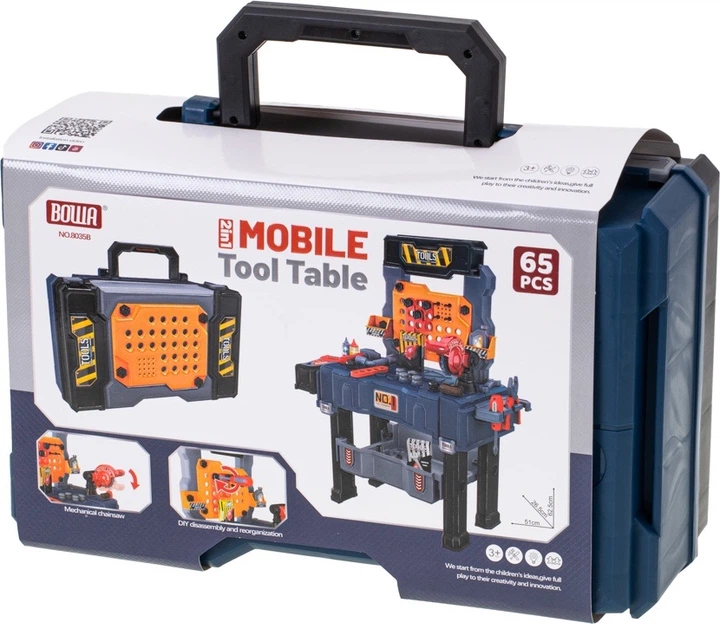 Zestaw majsterkowicza KIK warsztat, narzędzia 65 el KX5278 (5903039731530) - obraz 13