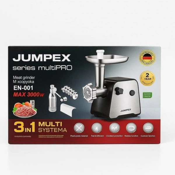 Мясорубка 3 в 1 Jumpex Series Multi EN-001 3000 Вт (мясорубка +
