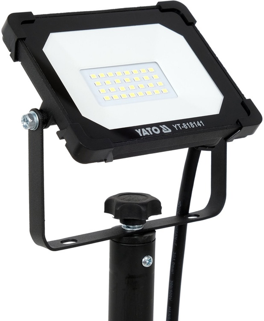 Прожектор YATO YT-818141 SMD LED зі стійкою 20 Вт 1900 лм (5906083072635) - зображення 5