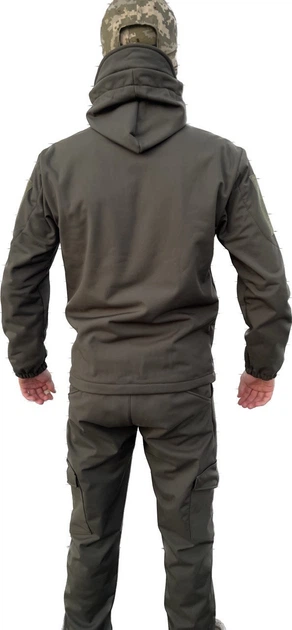 Тактический костюм Softshell олива 48 - изображение 3