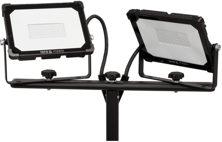 Reflektor YATO YT-818171 SMD LED ze stojakiem 2 x 30 W 5700 lm (5906083083648) - obraz 4