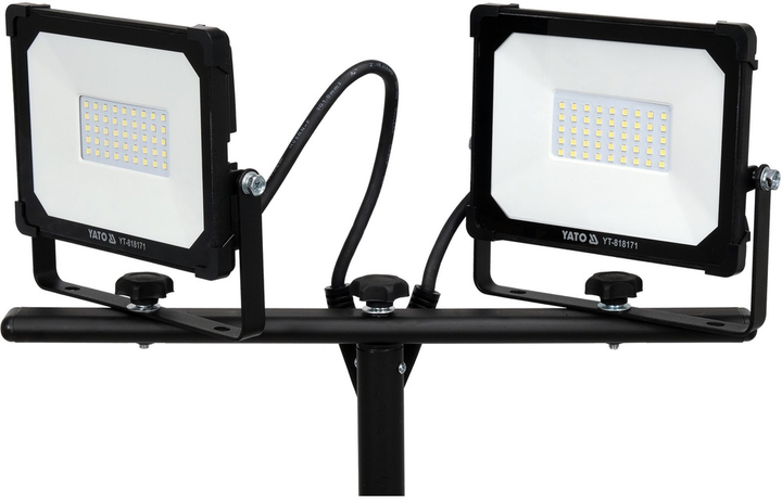 Reflektor YATO YT-818171 SMD LED ze stojakiem 2 x 30 W 5700 lm (5906083083648) - obraz 5