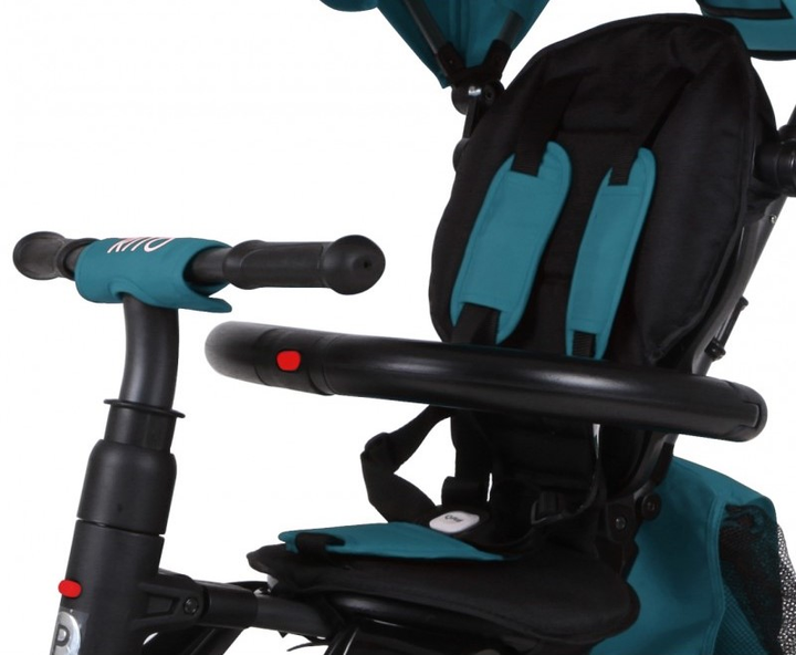 Rowerek trójkołowy Milly Mally Qplay Rito Plus Zielony 3846 (5061047480113) - obraz 3