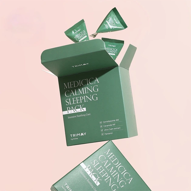 Maseczka do twarzy Trimay Medicica Calming kojąca 20 x 3 g (8809822540617) - obraz 2