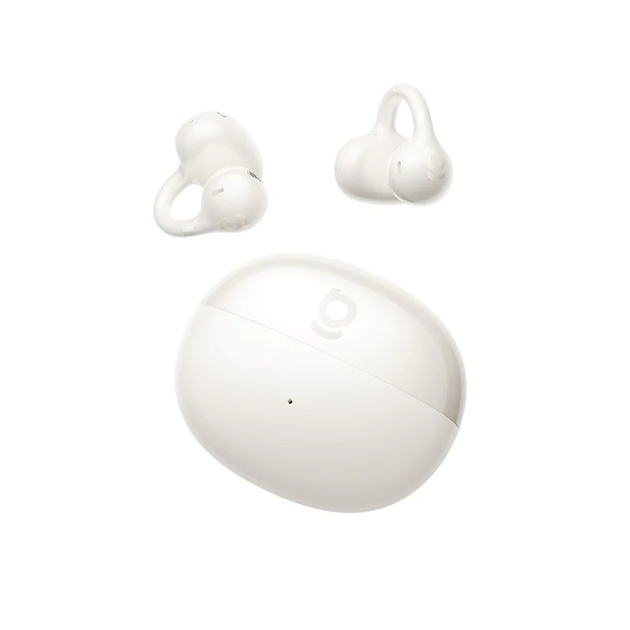 Наушники Baseus Bass BC1 Open Ear TWS модель A0102401, белая - Фото 4 Наушники Baseus Bass BC1 Open Ear TWS модель A0102401, белая - изображение 4