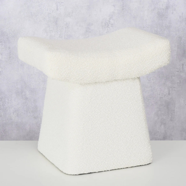 Плюшевий пуф Boltze Lidal Білий (4066076465897) - зображення 3