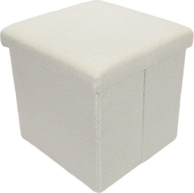 Pufa Storage solutions Bini ze schowkiem Beżowa (5902973458718) - obraz 3