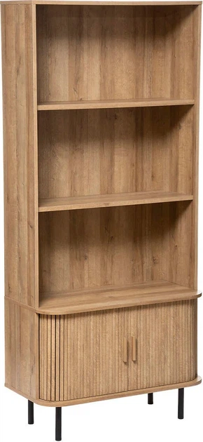 Regał na książki Atmosphera Colva 80 x 39.8 x 179.6 cm Brązowy (3560231550769)   - obraz 1