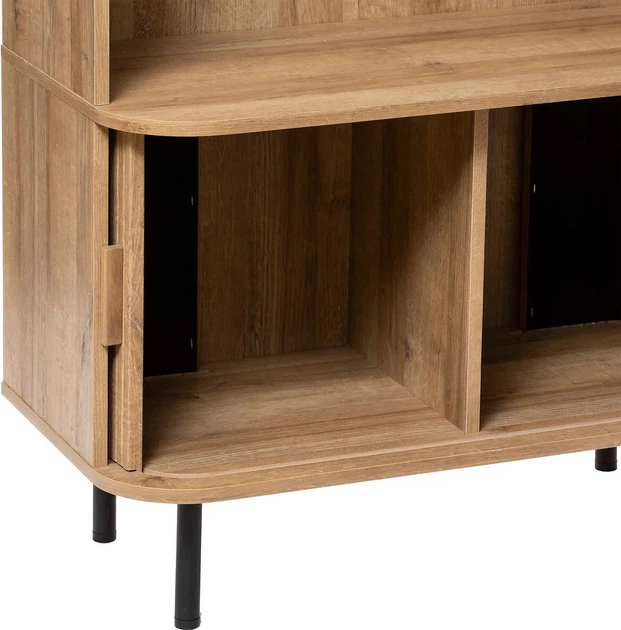 Regał na książki Atmosphera Colva 80 x 39.8 x 179.6 cm Brązowy (3560231550769)   - obraz 3