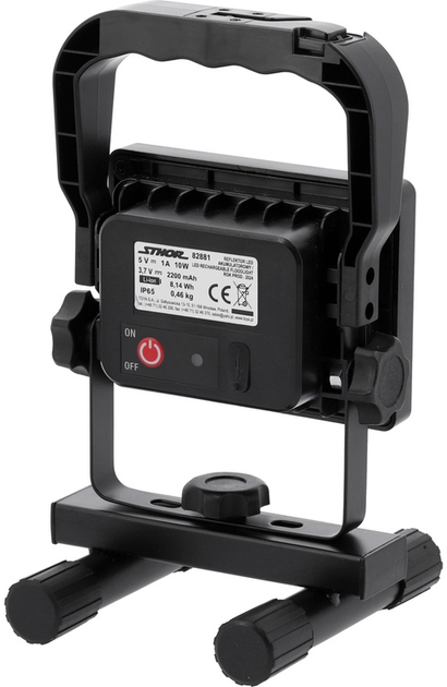 Reflektor przenośny STHOR 82881 SMD 10 W 1000 lm (5906083103339) - obraz 6