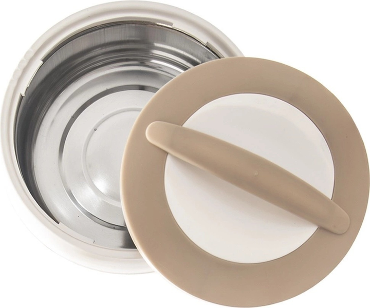 Термос для їжі Orion Cosmos сталевий Біло-бежевий 2.5 л (8592381090876) - зображення 3