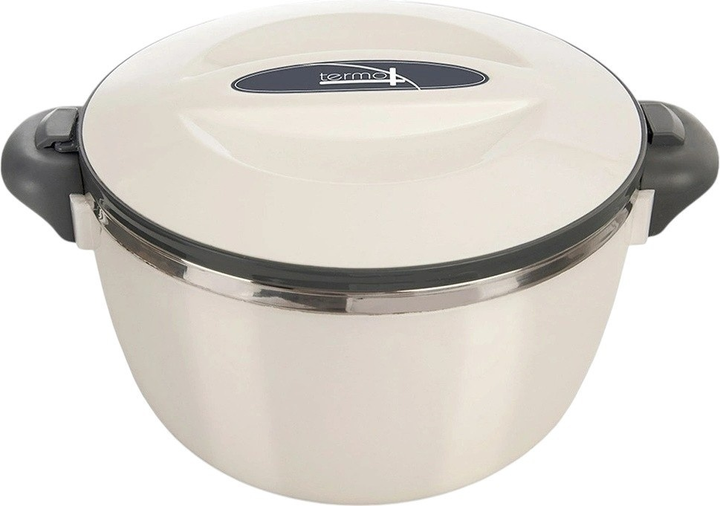 Термос для їжі Orion Termo сталевий Кремовий 2 л (8592381189327) - зображення 1