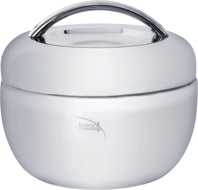 Термос для їжі Orion Apple сталевий Сріблястий 1 л (8592381116705) - зображення 1