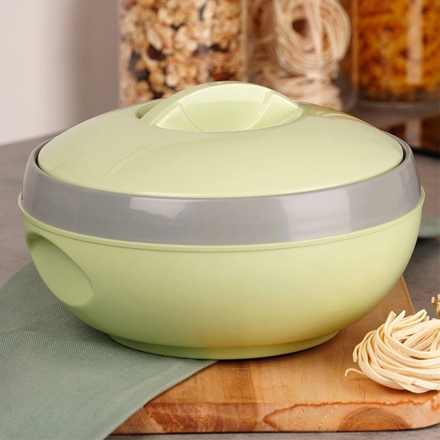 Термос для їжі Orion Venus сталевий Зелений 1.5 л (8592381151300) - зображення 4