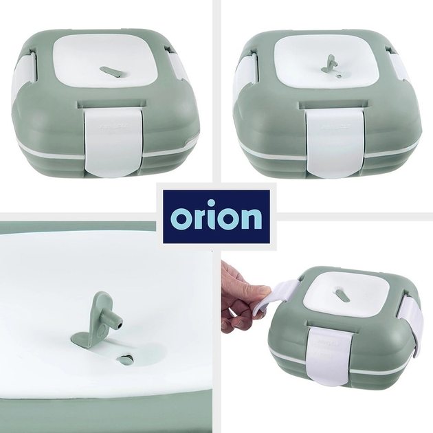 Термос для їжі Orion Termo сталевий Зелений 800 мл (8592381214302) - зображення 4