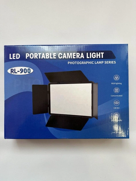 Світлодіодна панель Camera light RL-900 лампа для відео та фото 3000k-6500k з пультом ДК - изображение 6