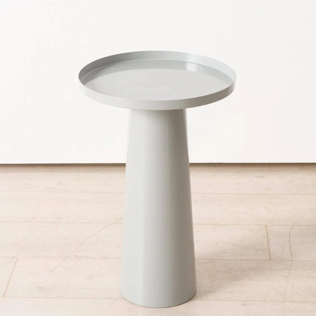 Набір журнальних столиків Boltze Jacky 3 шт Сірі (4066076337385) - зображення 5