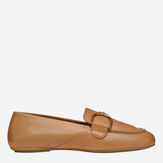 Loafersy damskie skórzane Geox D Palmaria D45MUJ-000TU-C5000 40 Beżowe - obraz 1